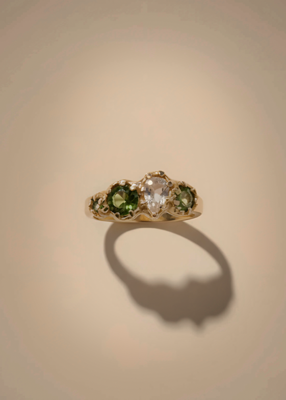 The Verdant Crown Ring