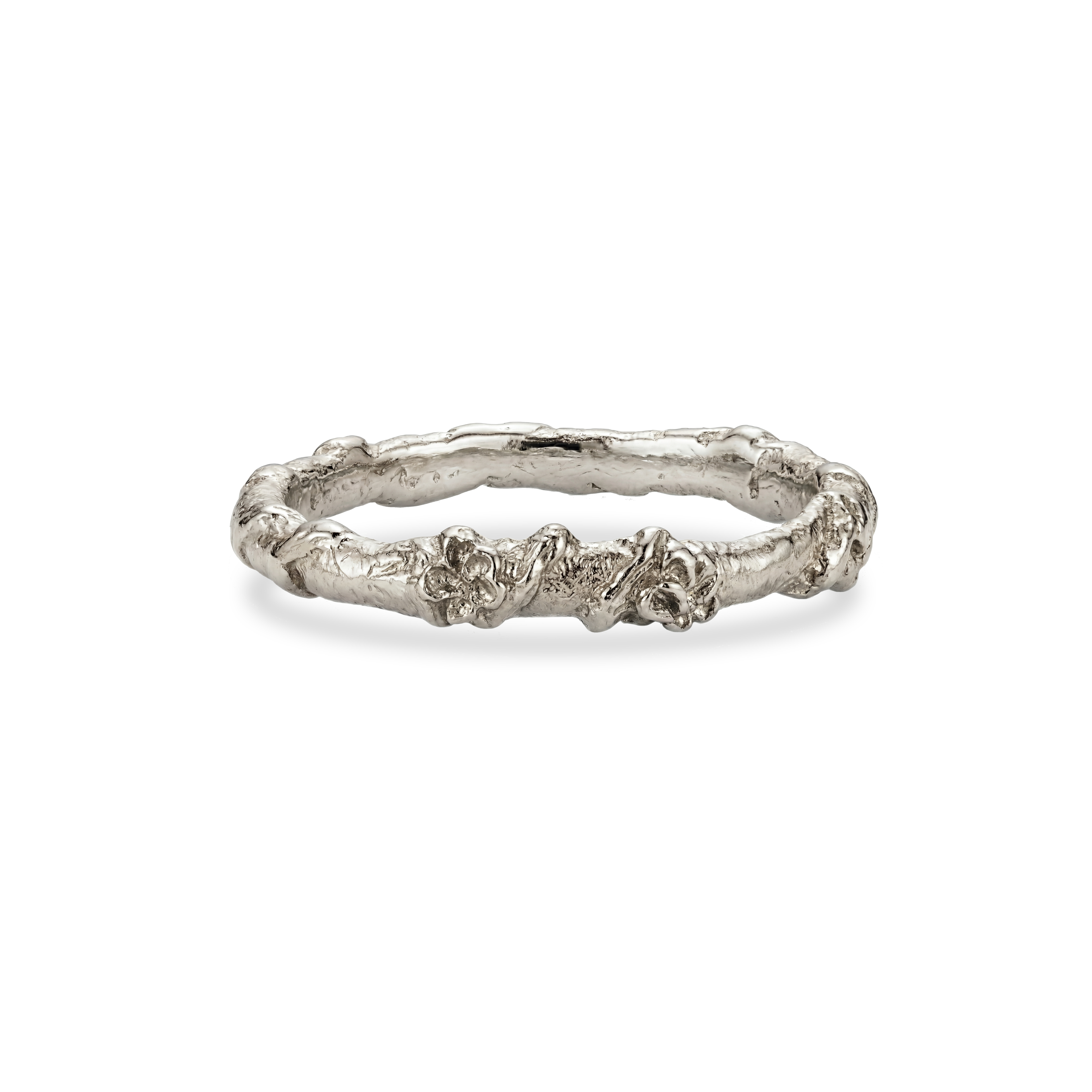 The Aurea Floria Ring - White Gold