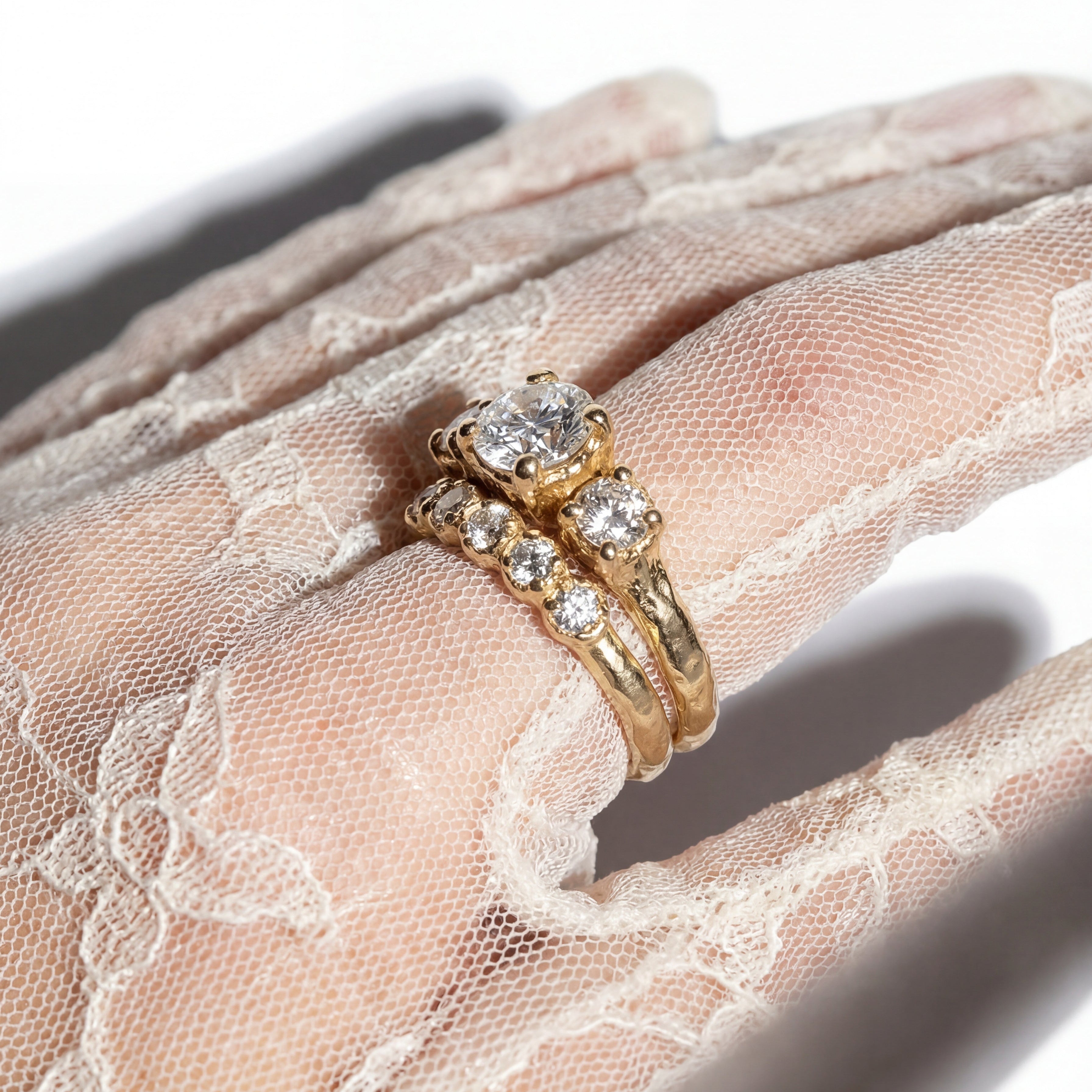 The Aurea Tria Ring - Yellow Gold