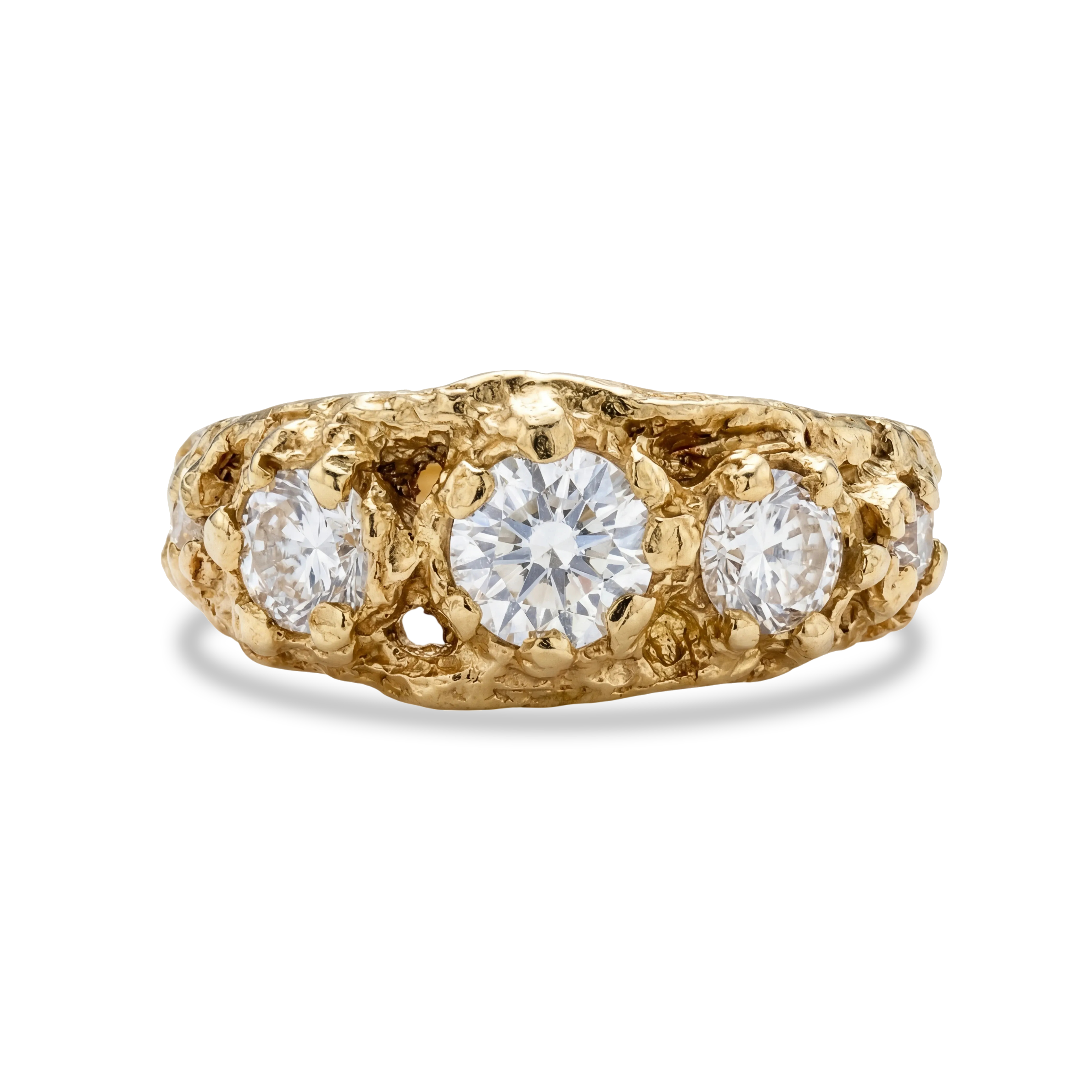 The Corona Mellis Ring - Yellow Gold
