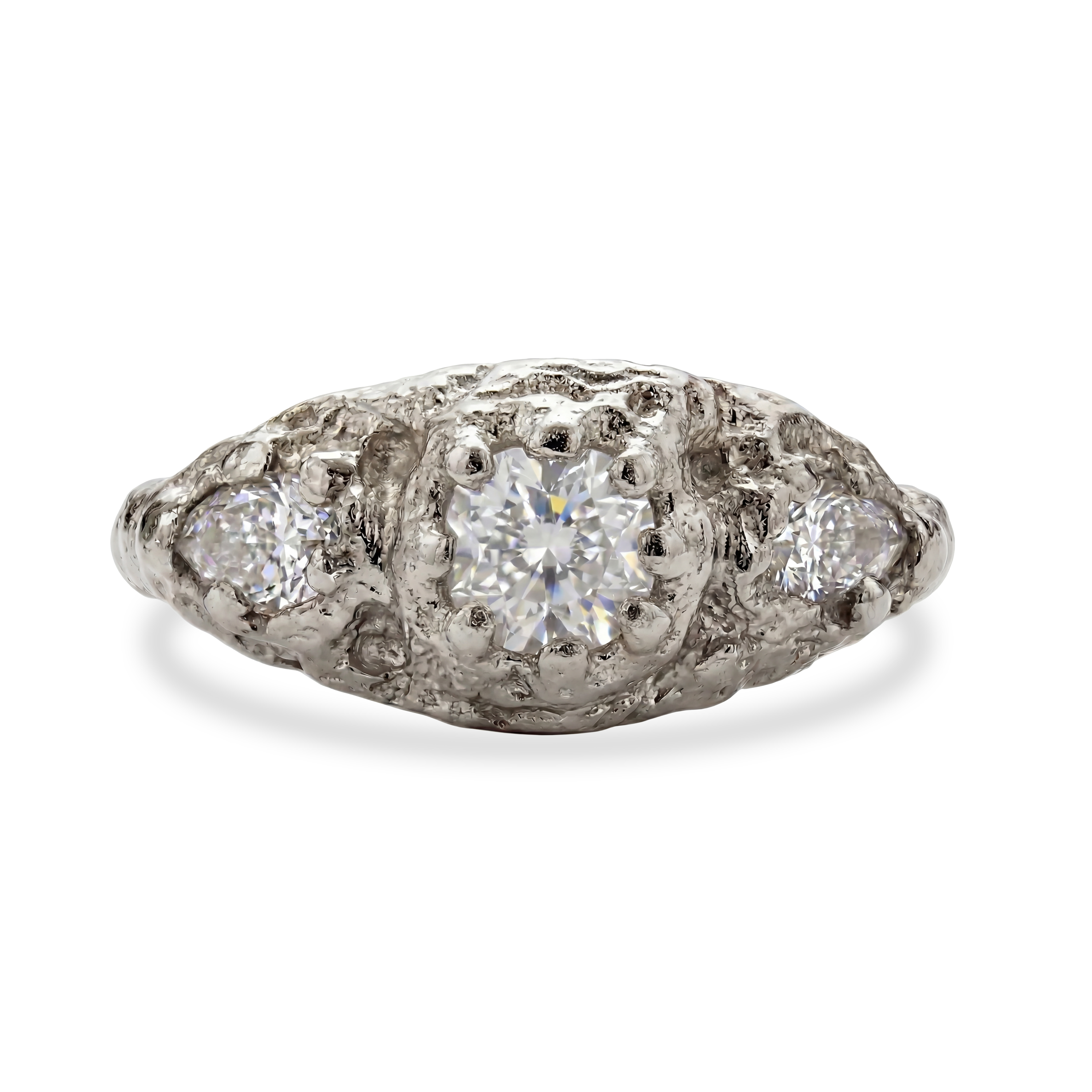 The Imperia Tria Ring - White Gold