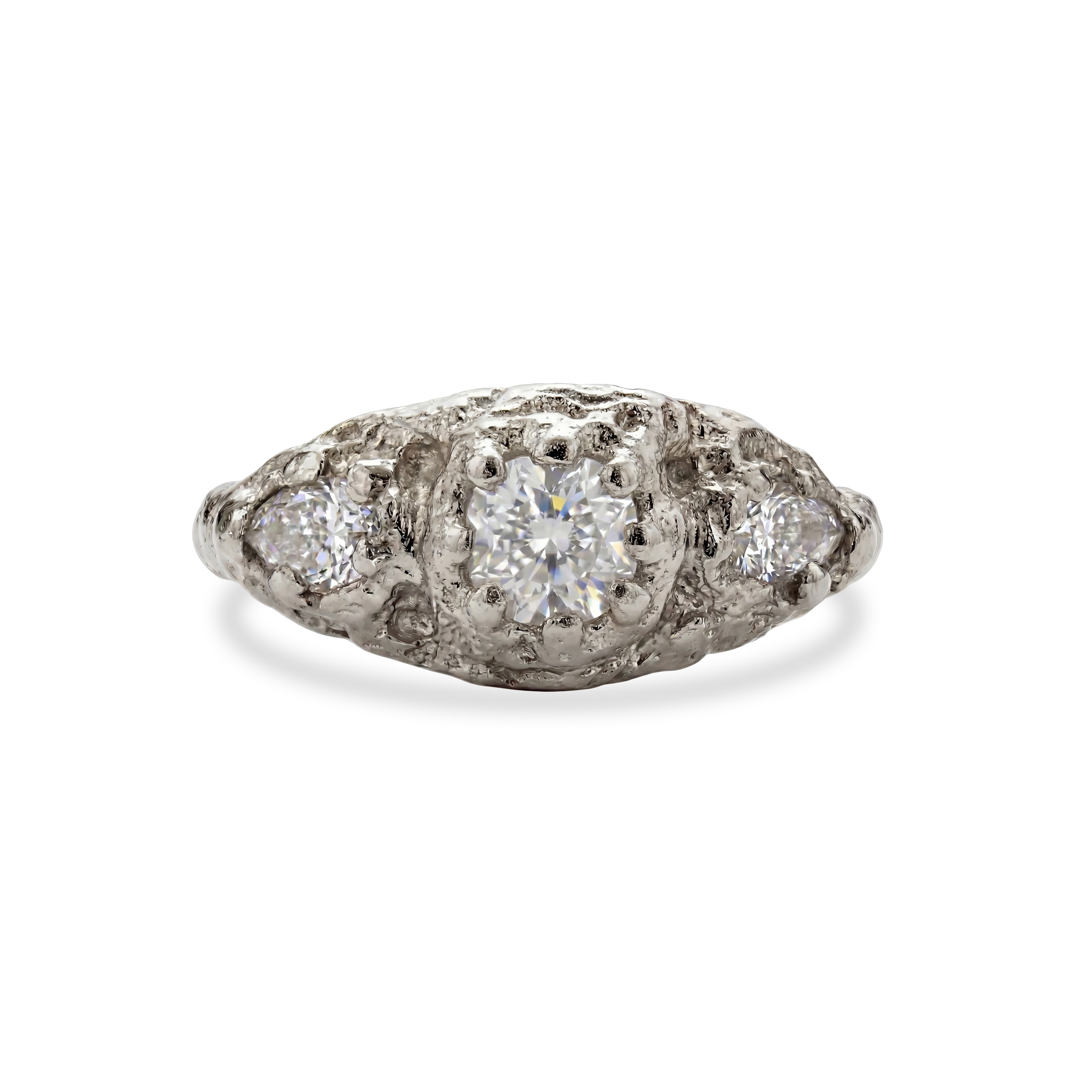 The Imperia Tria Ring - White Gold