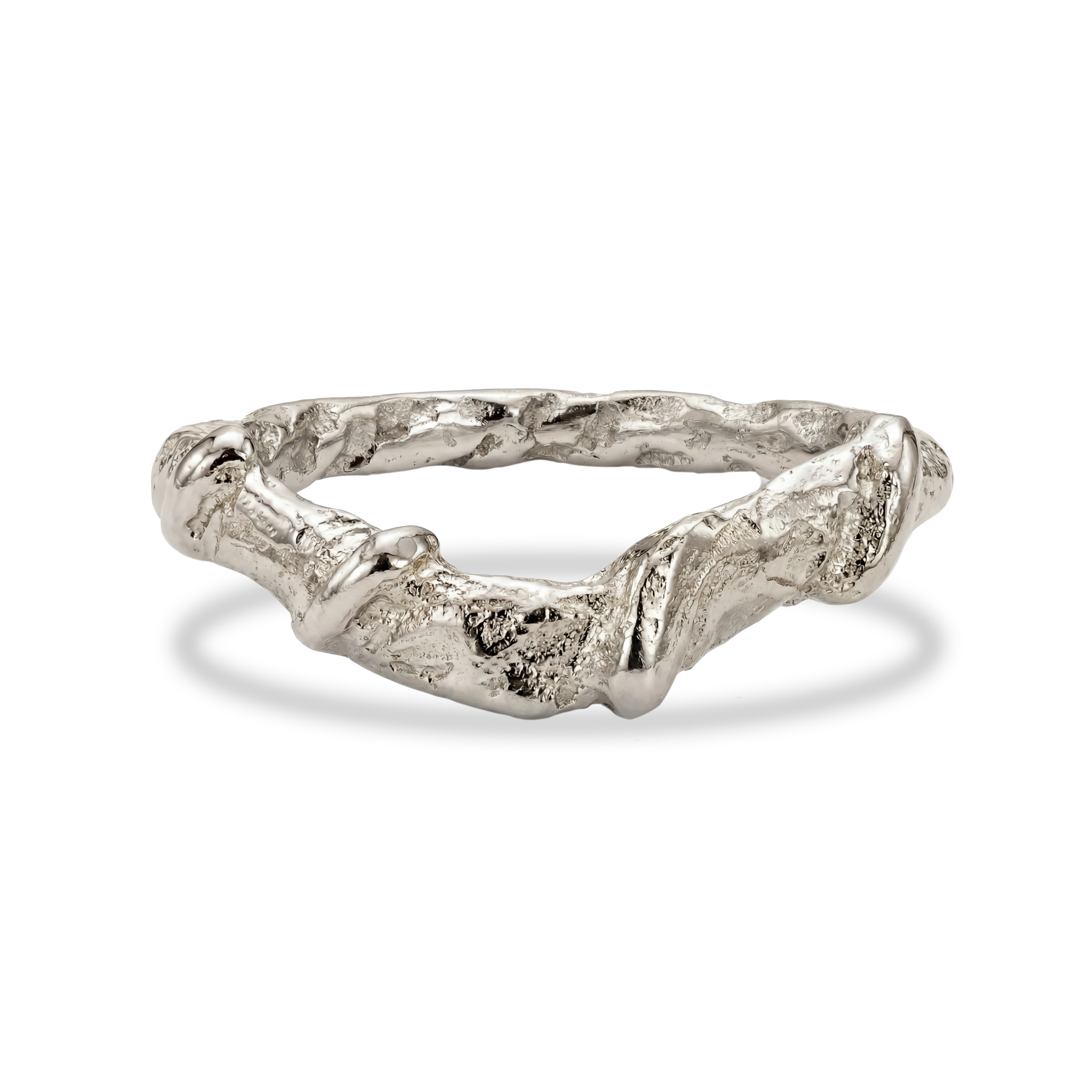 The Sacra Vinea Ring - White Gold