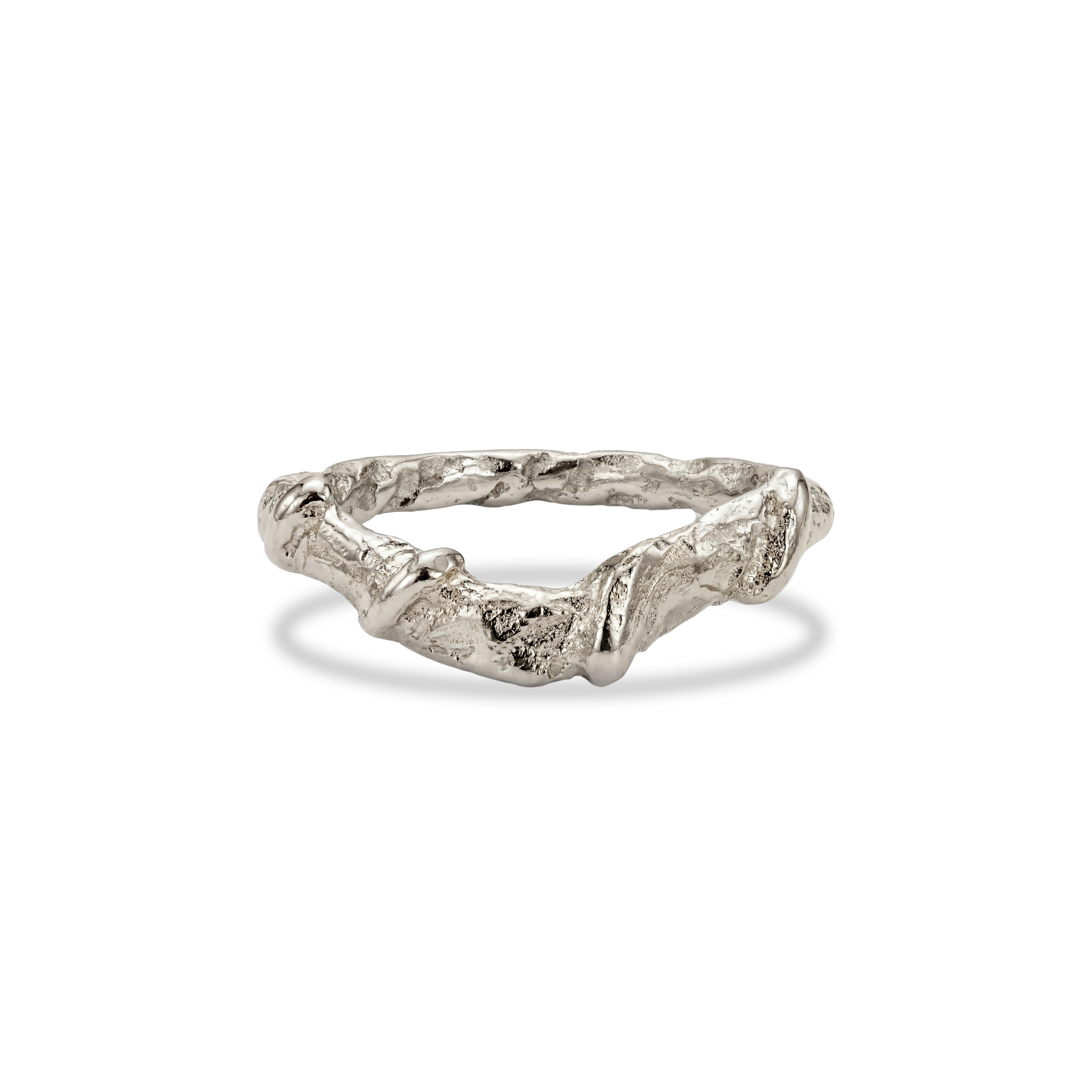 The Sacra Vinea Ring - White Gold
