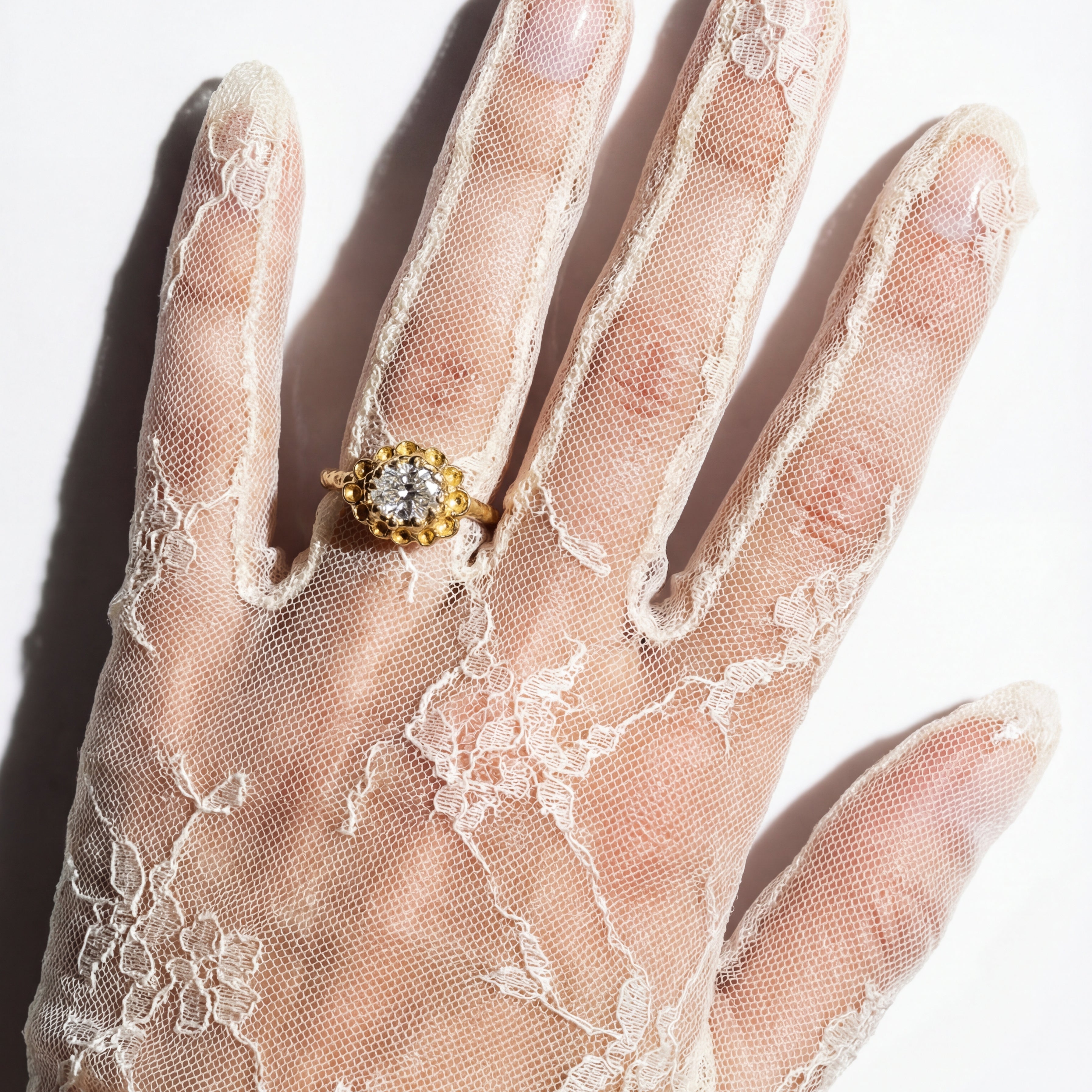 The Vesta Bloom Ring - Yellow Gold
