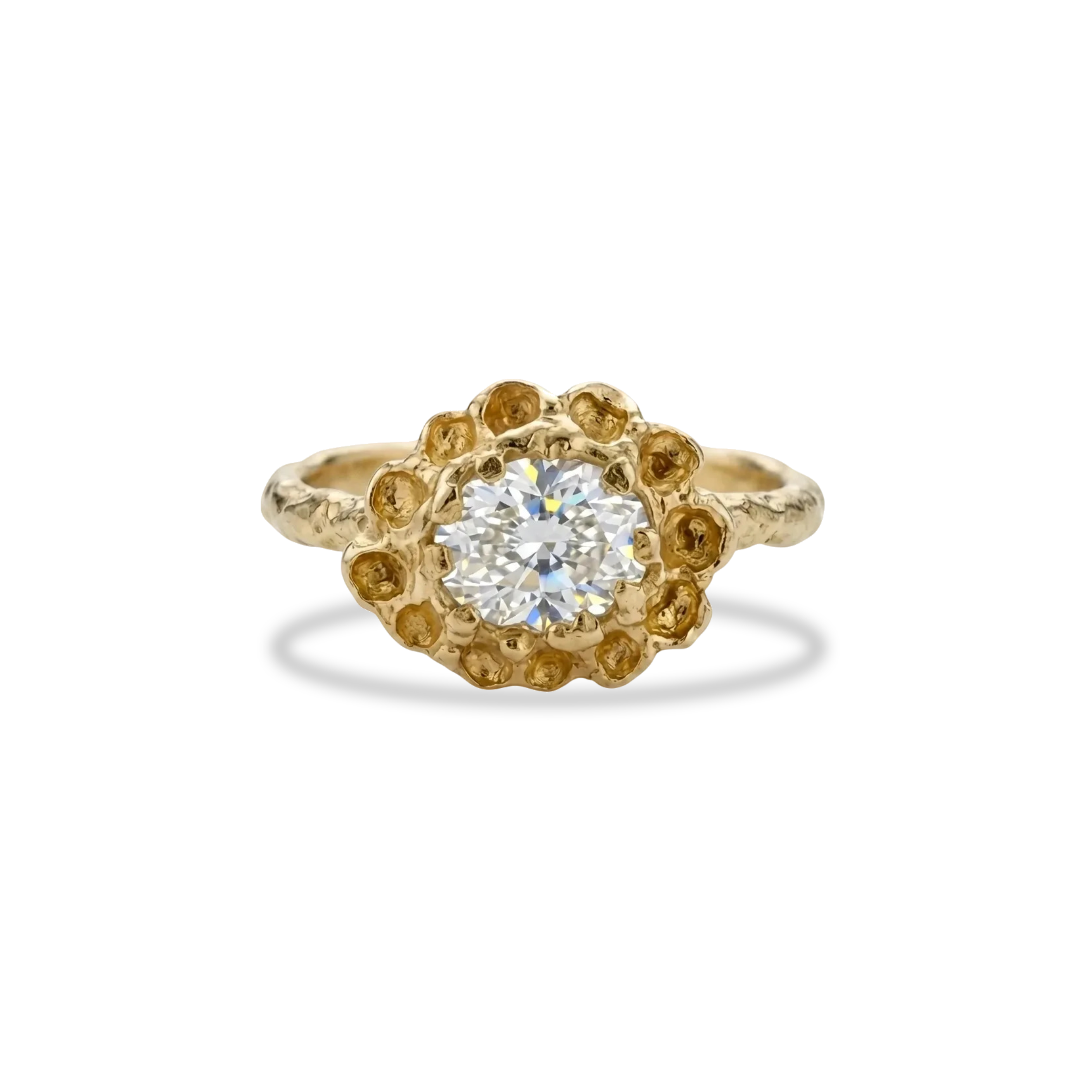 The Vesta Bloom Ring - Yellow Gold