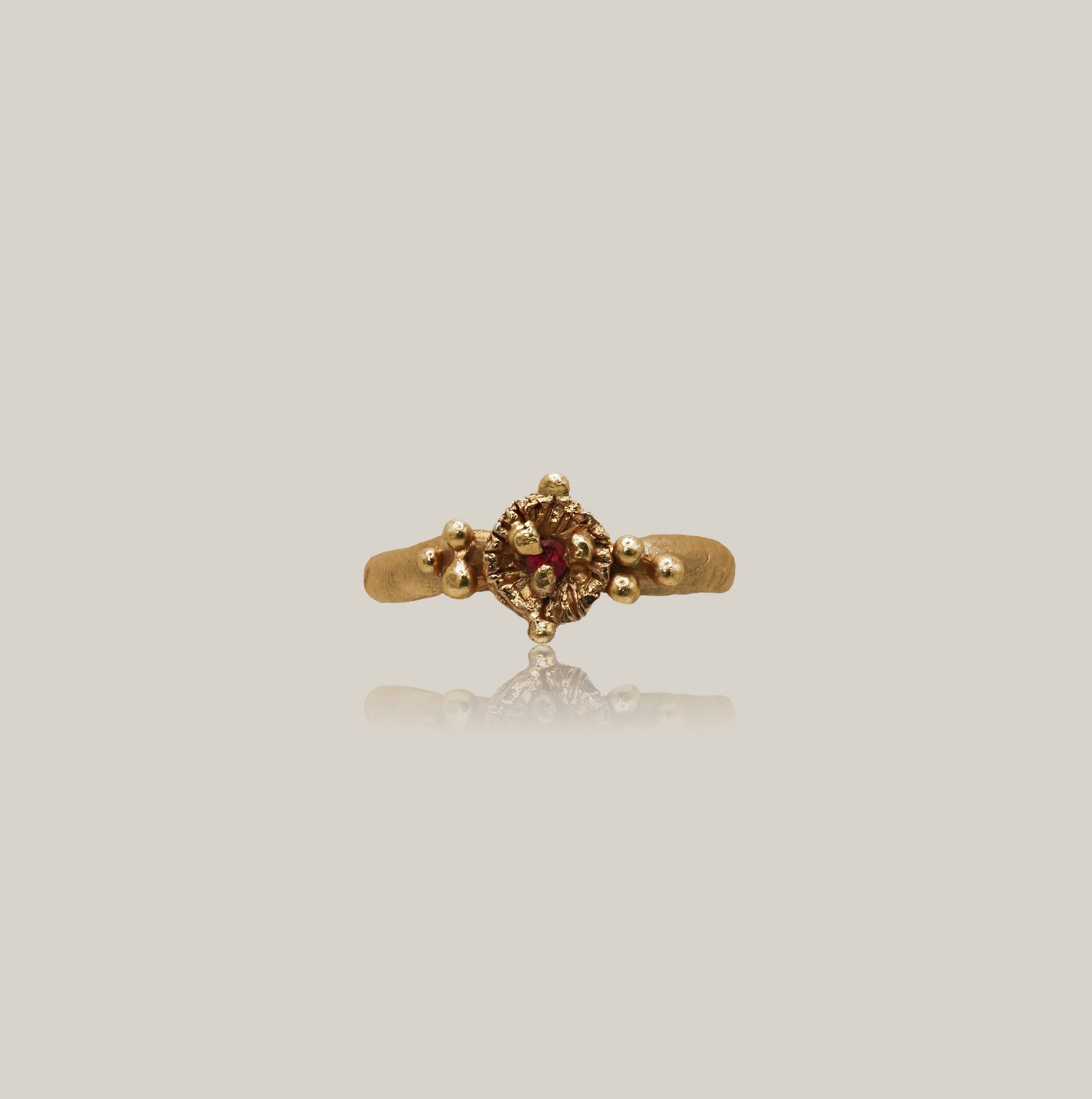 The Lovers vow product shot gold vermeil