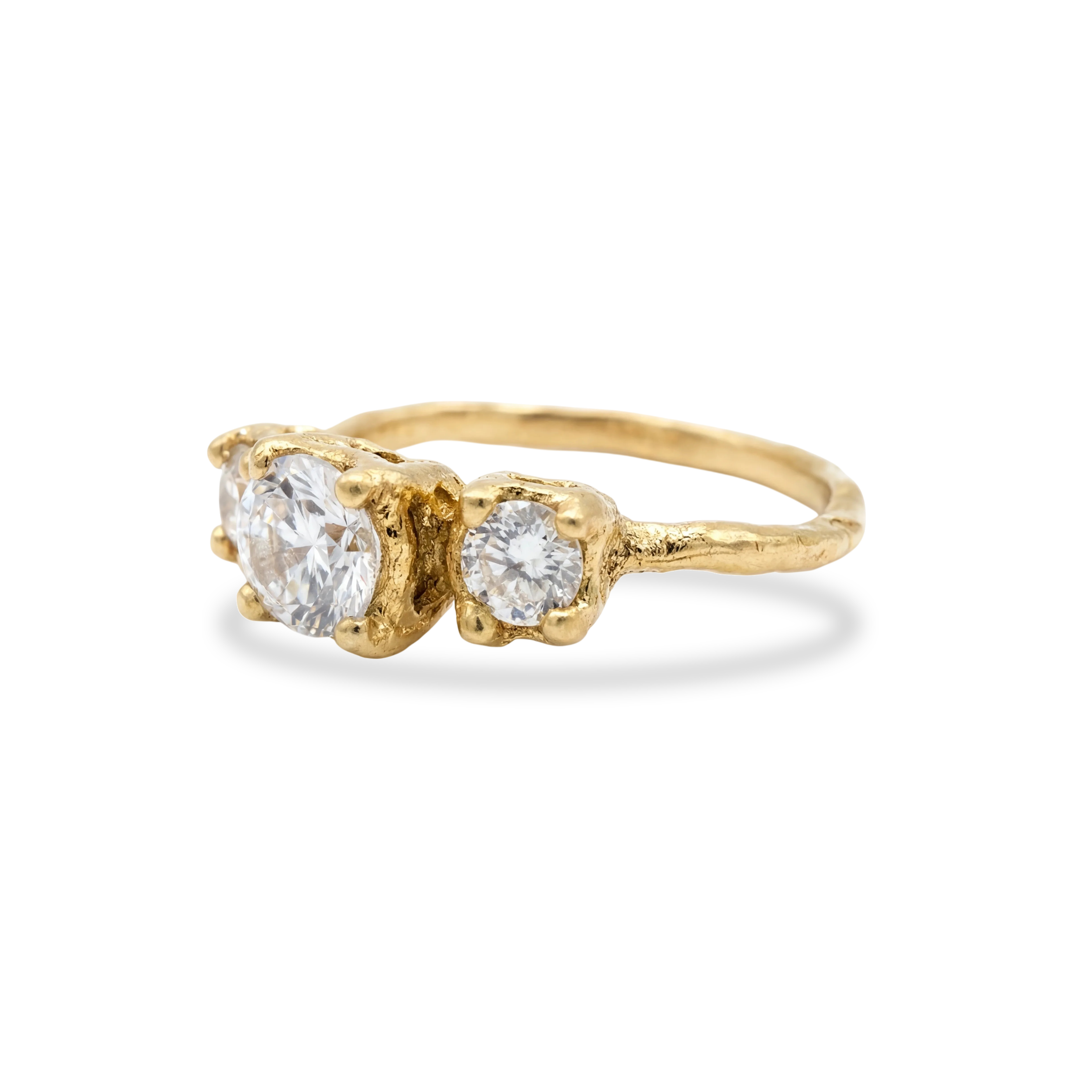The Aurea Tria Ring - Yellow Gold