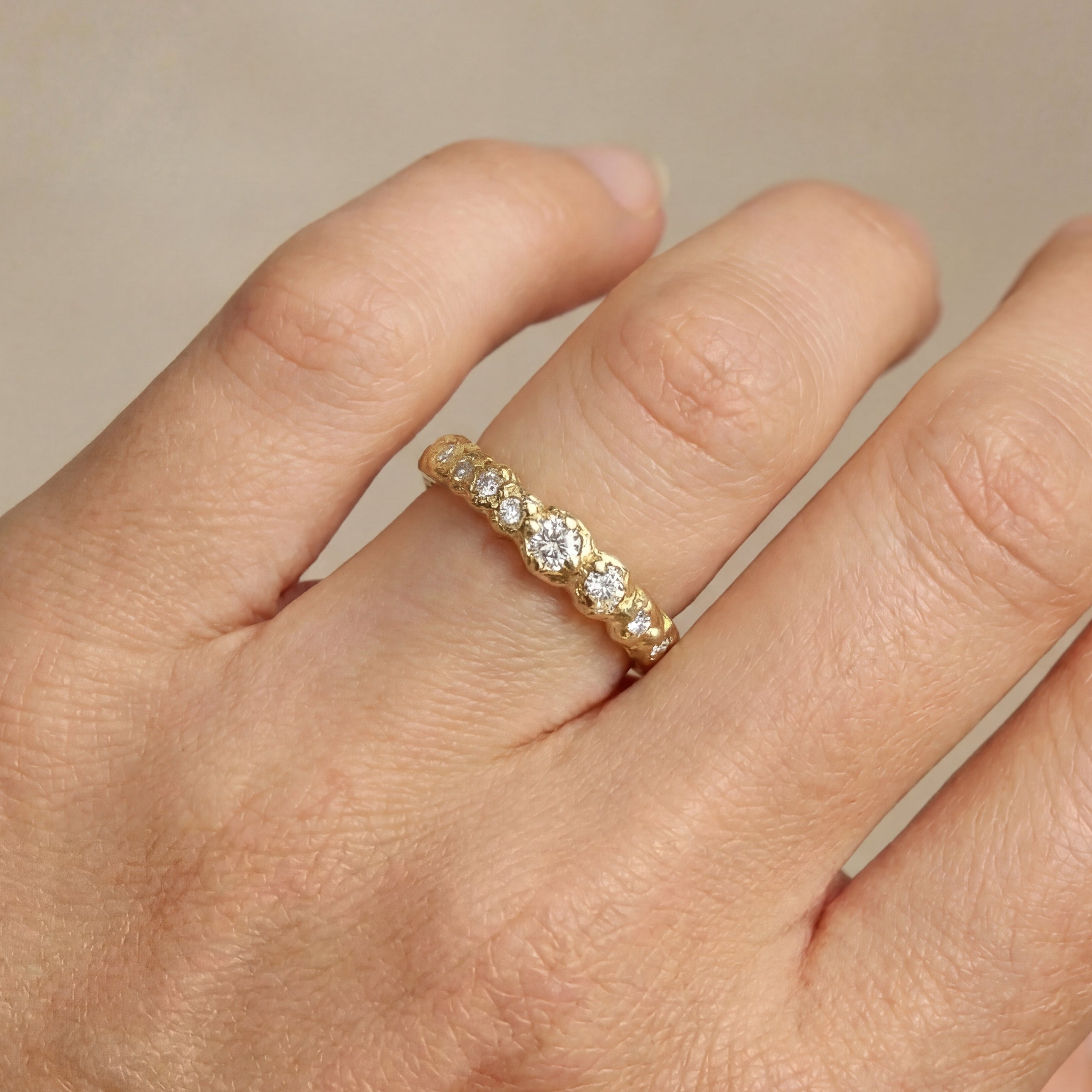 The Celestial Line Ring