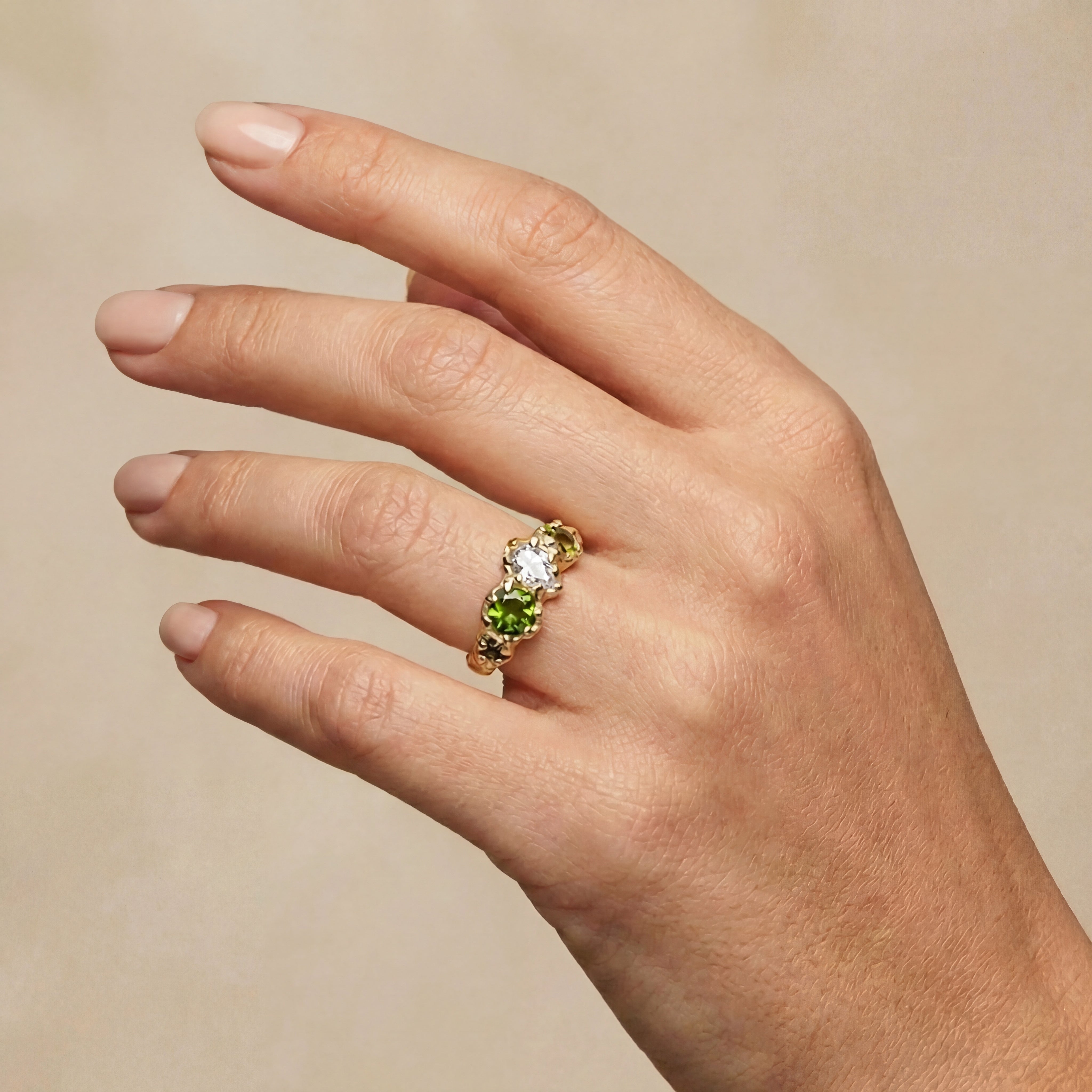 The Verdant Crown Ring