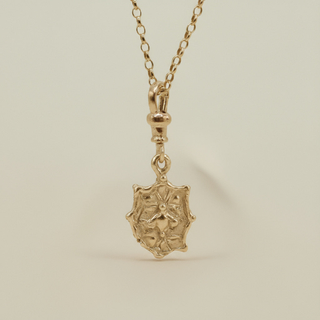 THE AURELION PENDANT — Lion Reversible Charm (9ct gold)