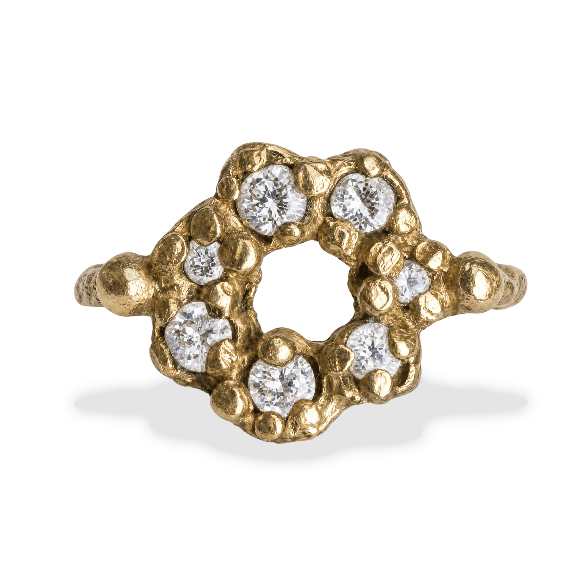 The Hollow Bloom Pinky Ring (Diamond)