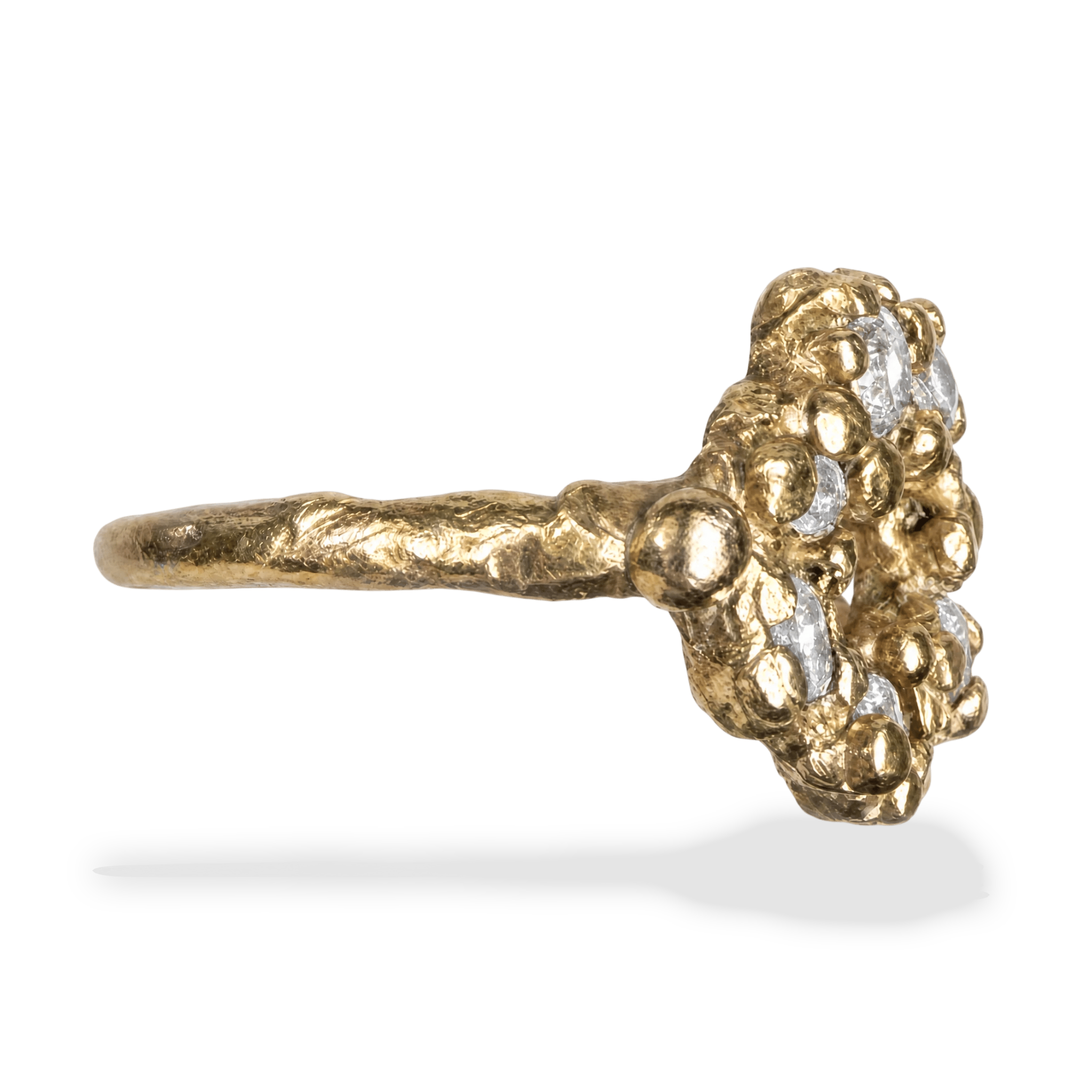 The Hollow Bloom Pinky Ring (Diamond)