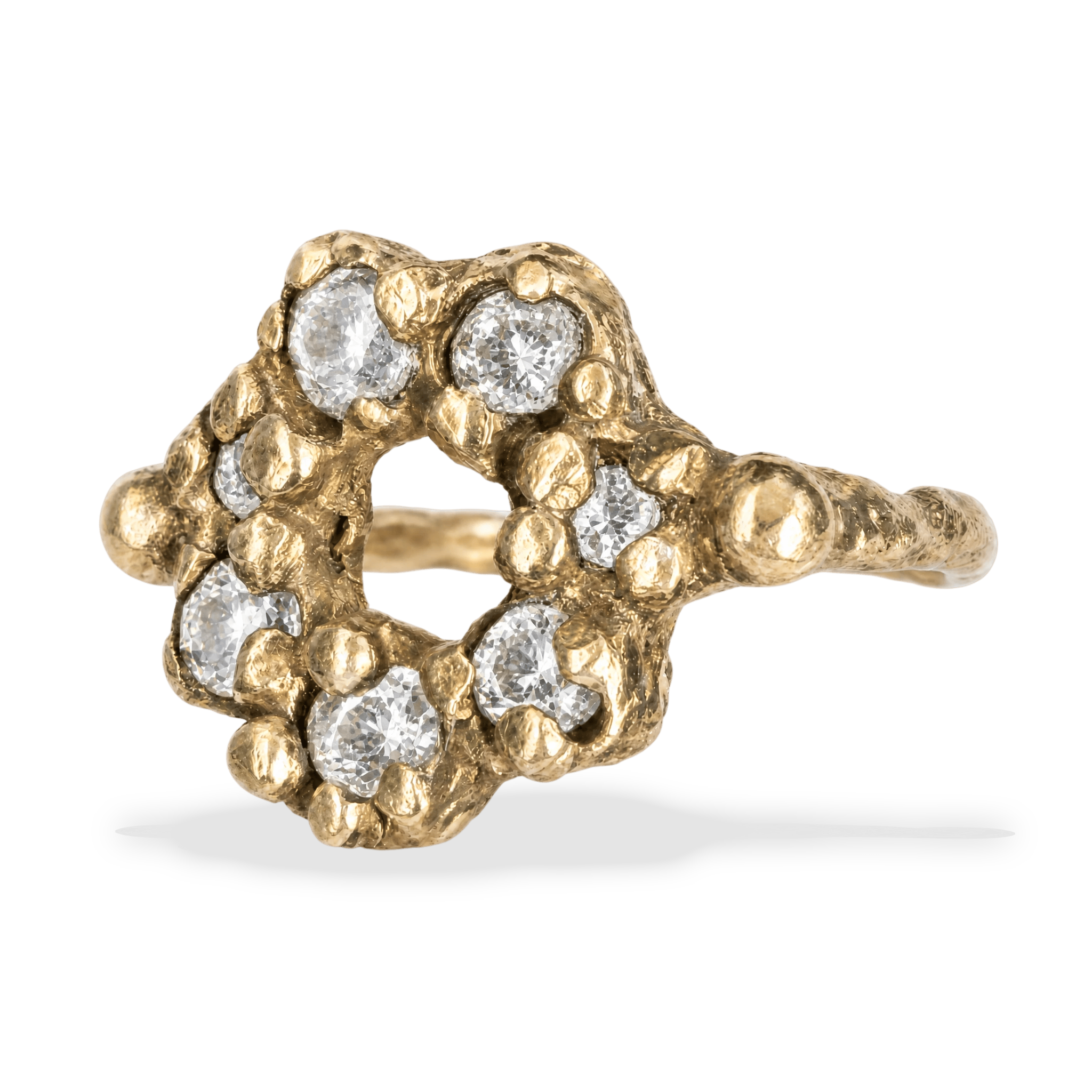 The Hollow Bloom Pinky Ring (Diamond)
