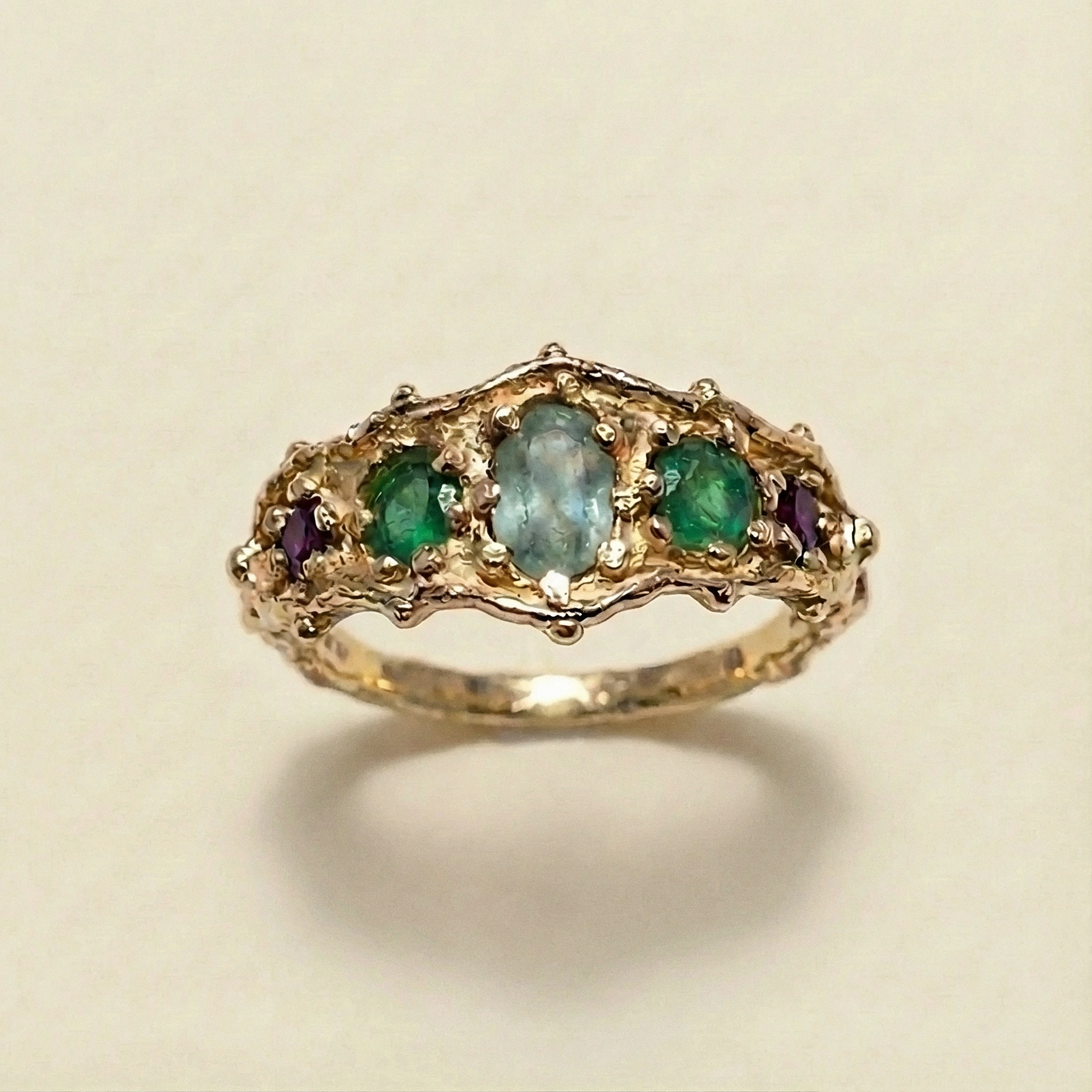 The Sentinel Ring - Size UK P